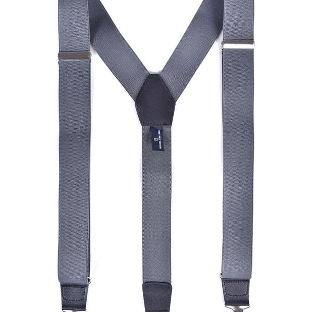 Tirantes de Color Gris Oscuro