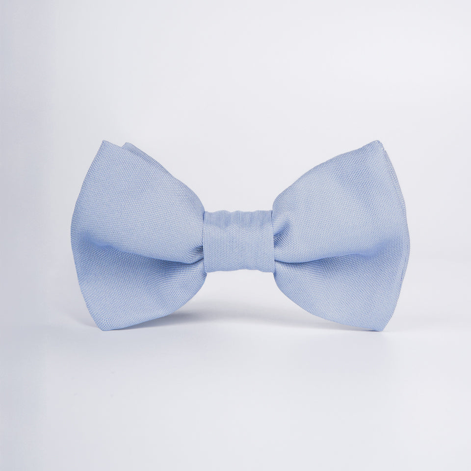 Pajarita color solido - Azul Gris