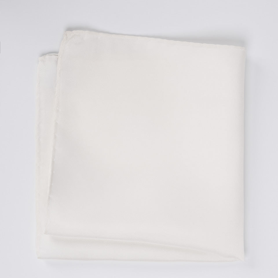 Pañuelo de Seda - Blanco