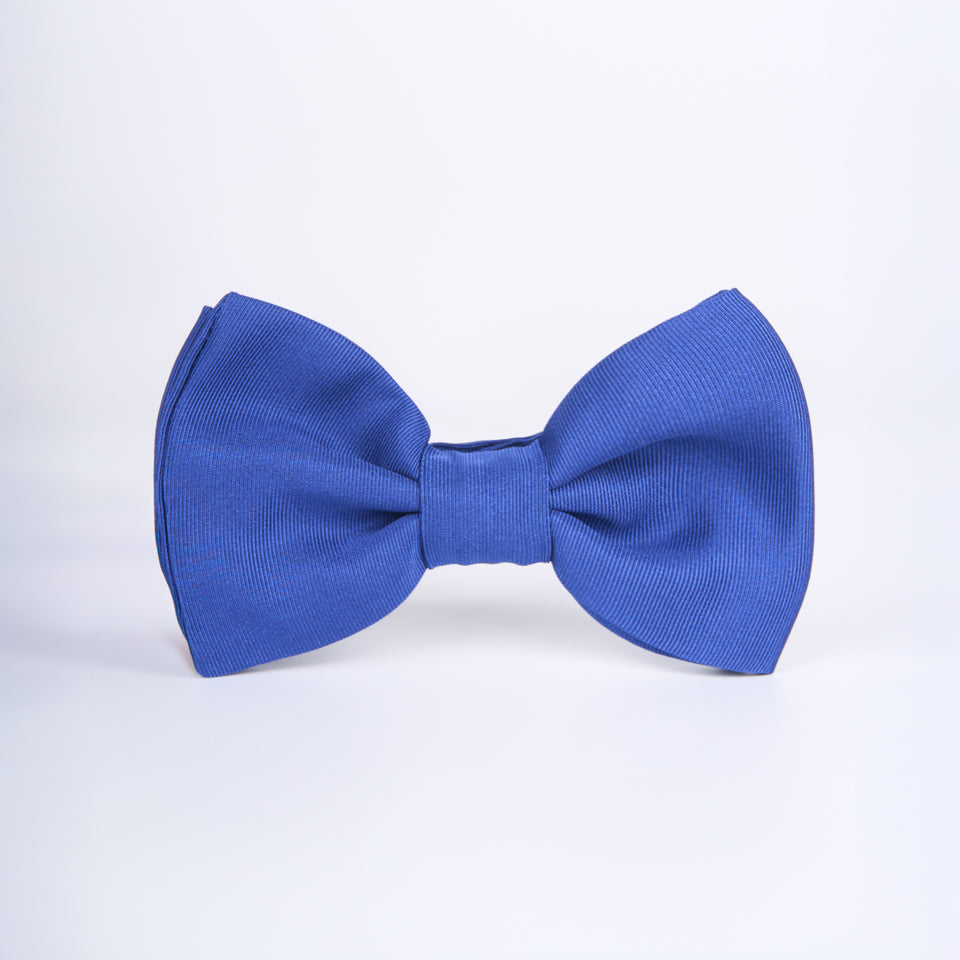 Pajarita color solido - Azul Electrico