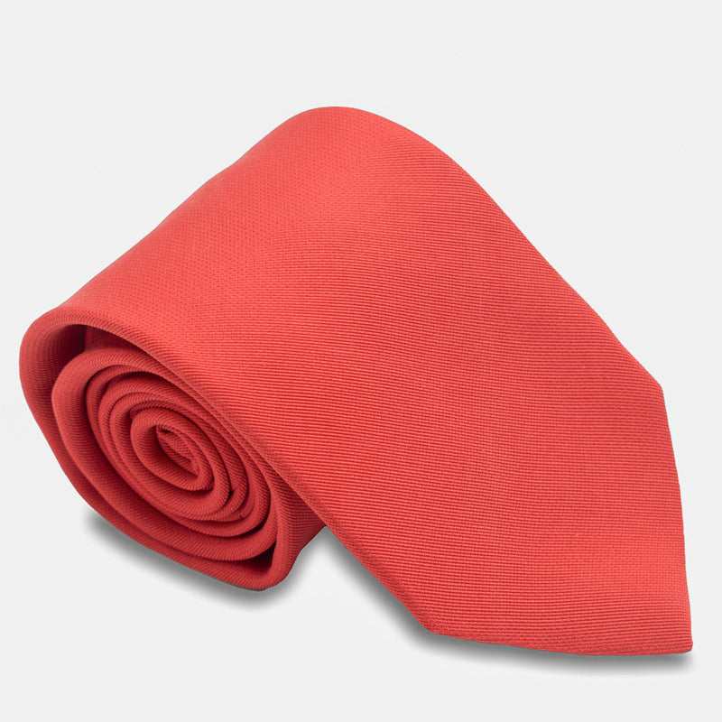 Red Background Tie