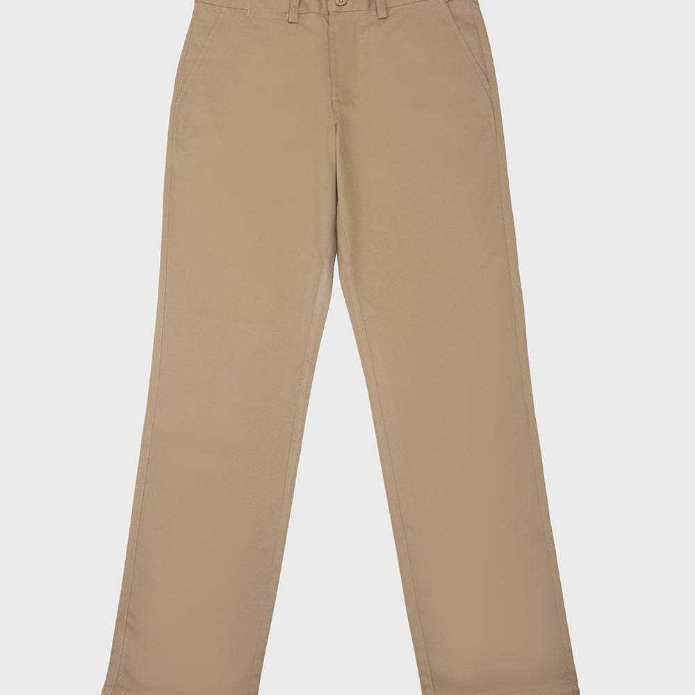 Pantalón Casual Chino Color Camel