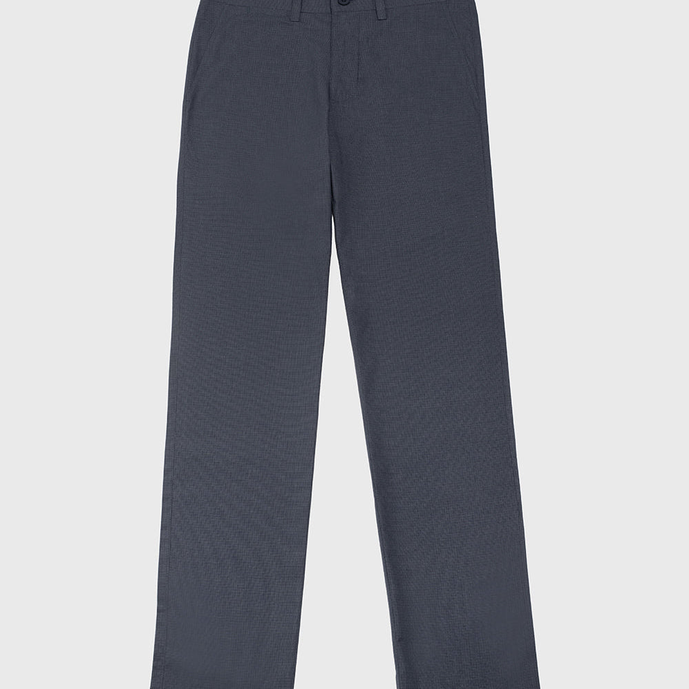 Pantalón Casual Chino Color Gris Oscuro
