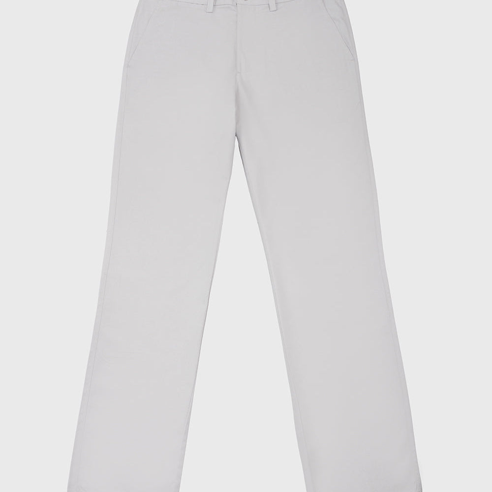 Pantalón Casual Chino Color Plomo Gris