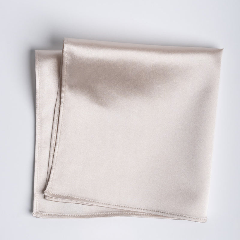 Pañuelo de Seda - Champagne