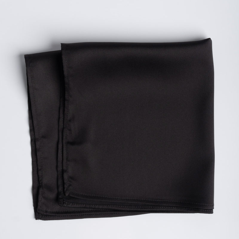 Pañuelo de Seda - Negro