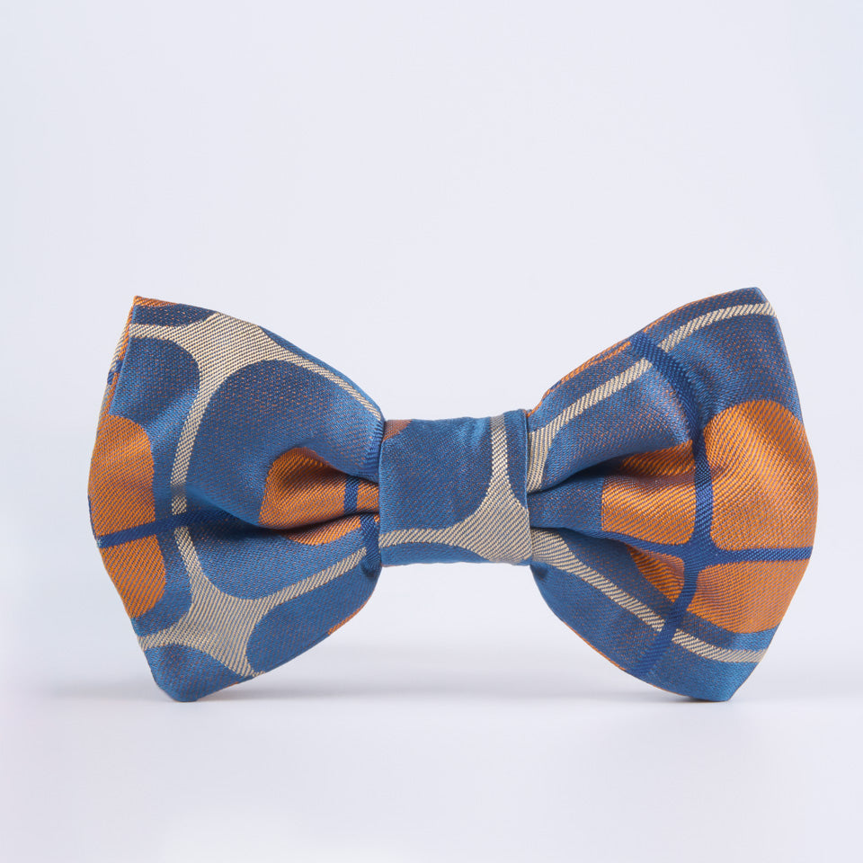 Pajarita - Naranja con diseño