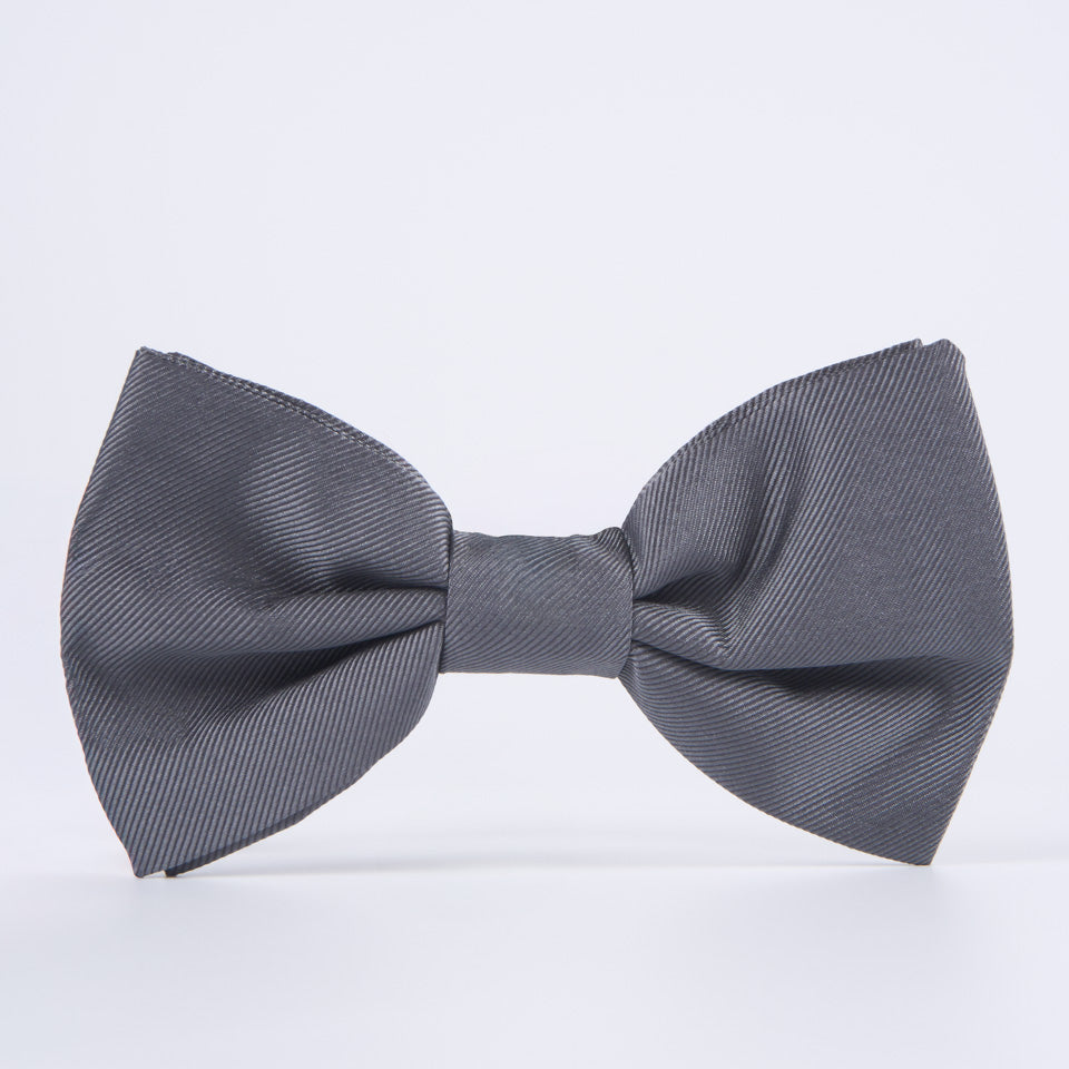 Pajarita Acanalada-Gris Oscuro