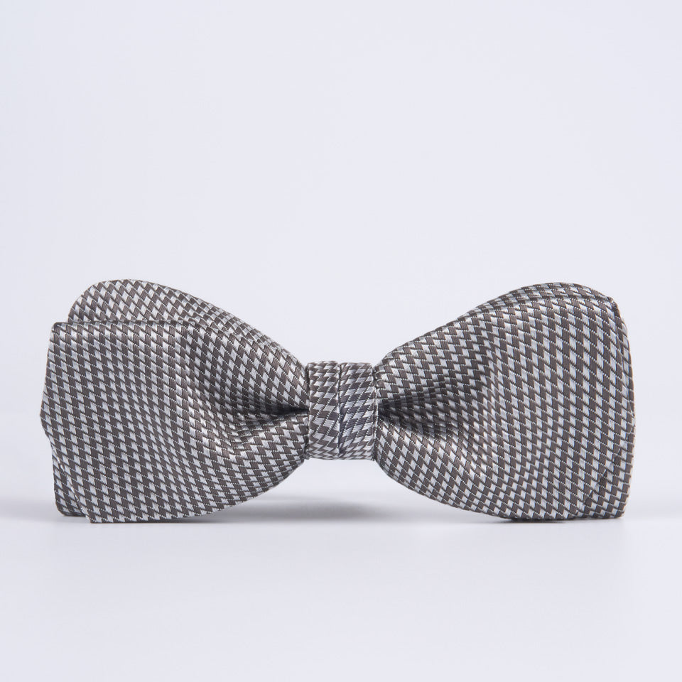 Pajarita - Gris con Microdetalles