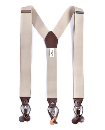 Tirantes de Doble Uso Color Beige