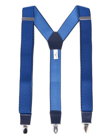 Tirantes de color Azul con Diseño