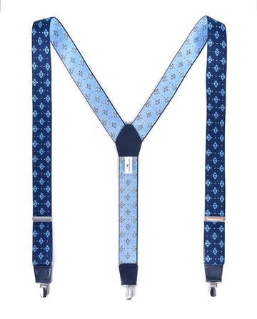 Tirantes de color Azul con Diseño