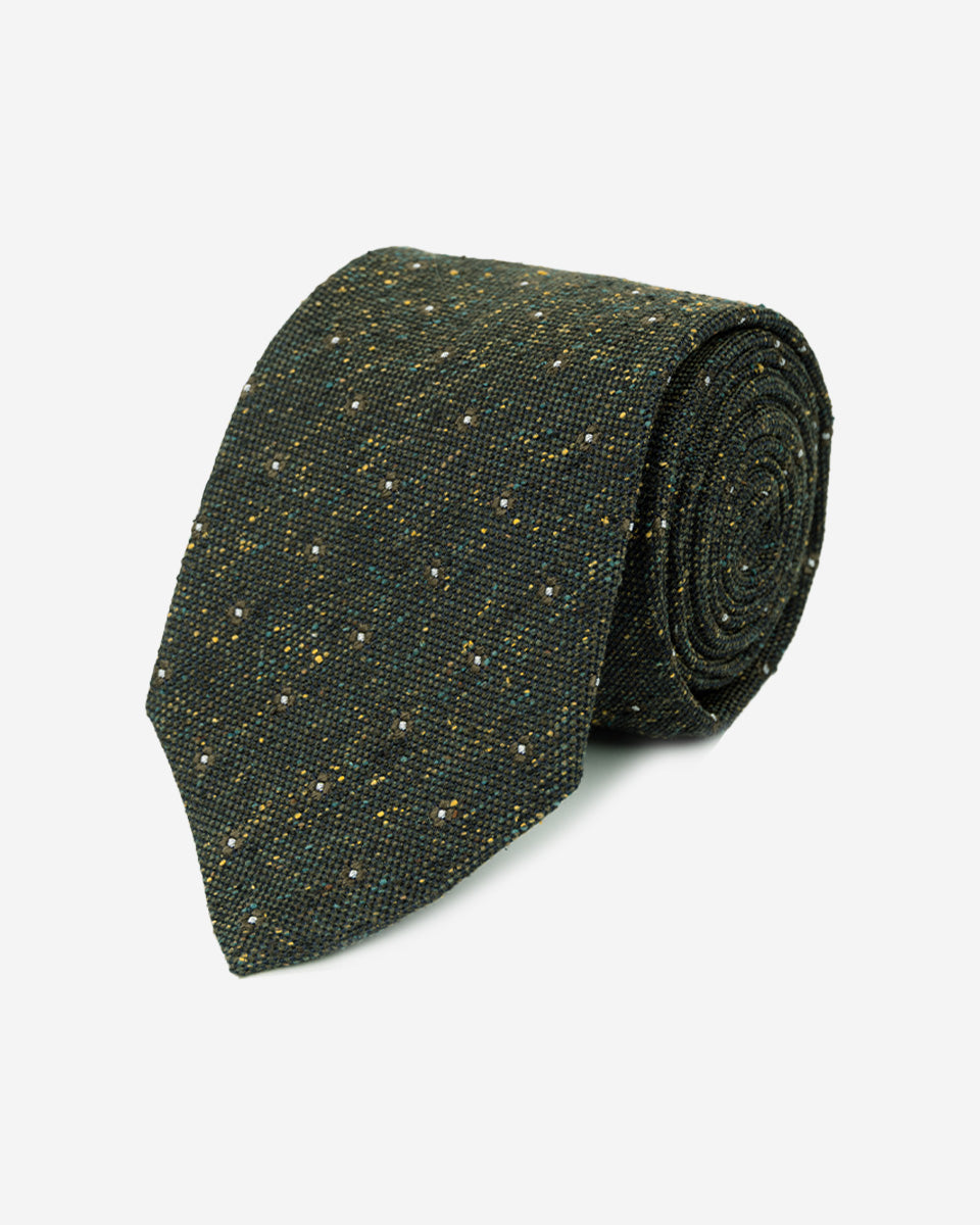 Red Background Tie