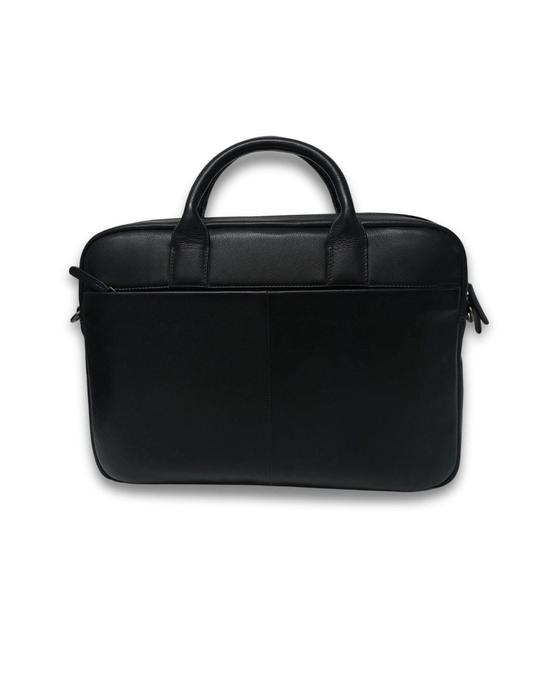 Maletín negro de cuero