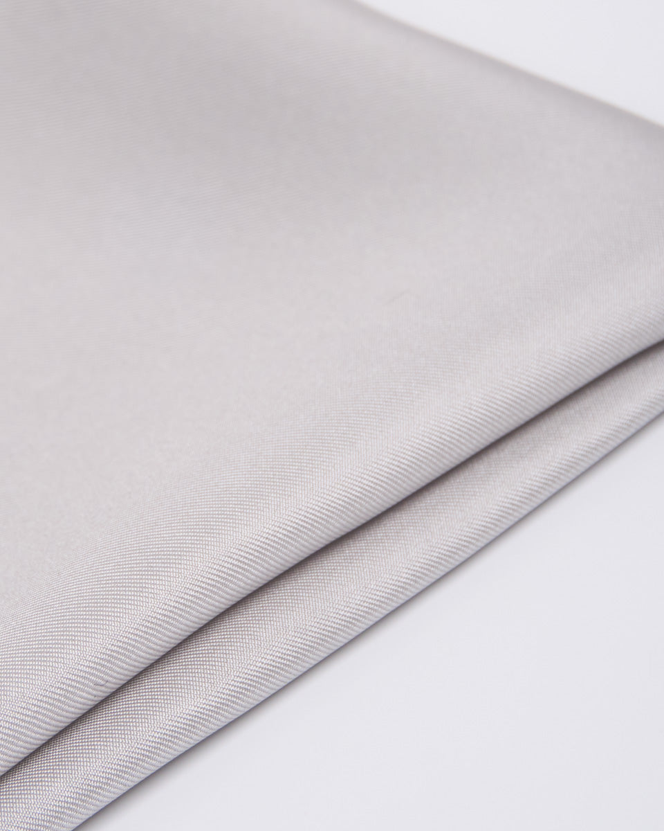 Pañuelo de Seda - Gris Satinado