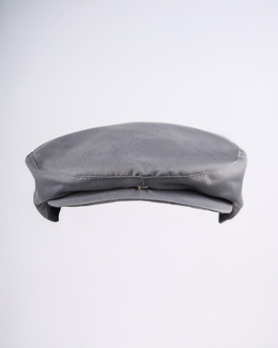 Cotton Beret - Light Grey