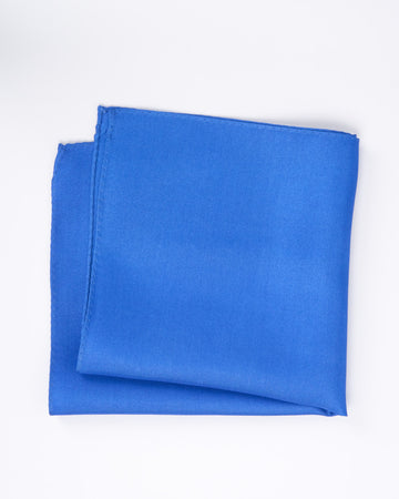 Pañuelo de Seda - Azul Electrico
