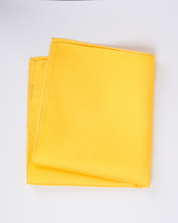 Pañuelo de Seda - Amarillo Intenso