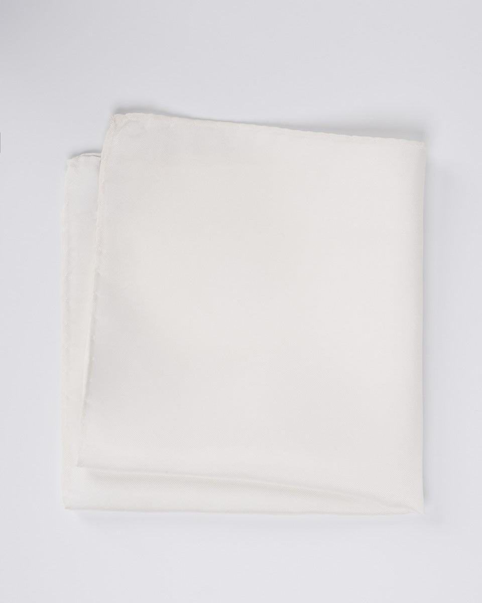 Silk Scarf - White