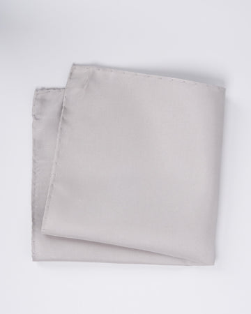 Pañuelo de Seda - Gris Satinado