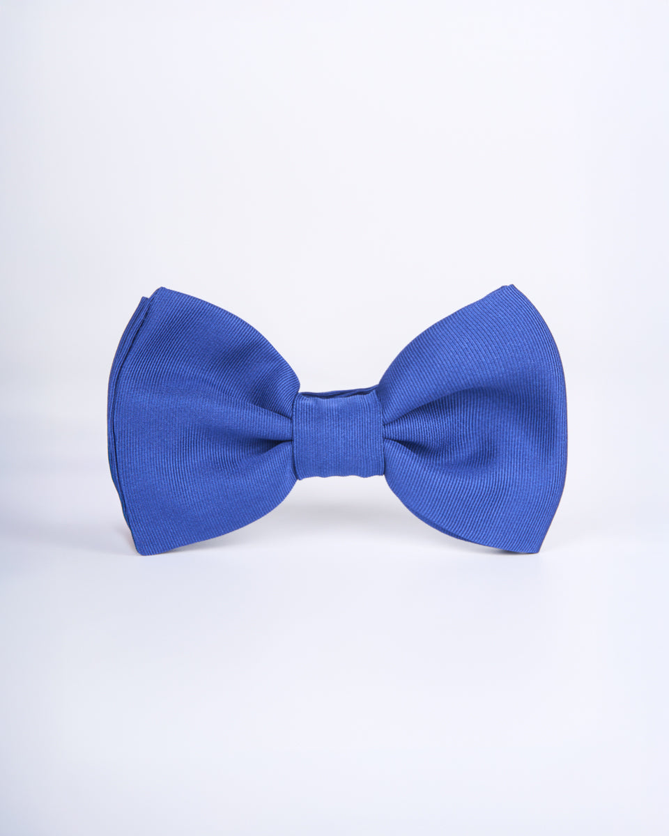 Solid color bow tie - Electric Blue