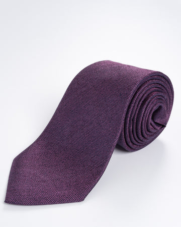 Corbata Fondo Morado Labrada
