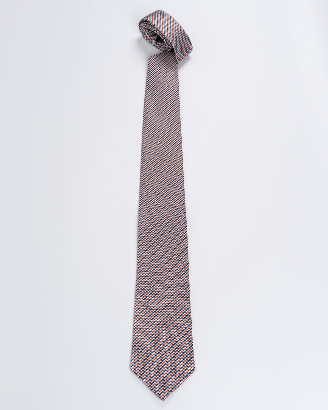 Corabata a Rayas Azul Naranja y Blanco