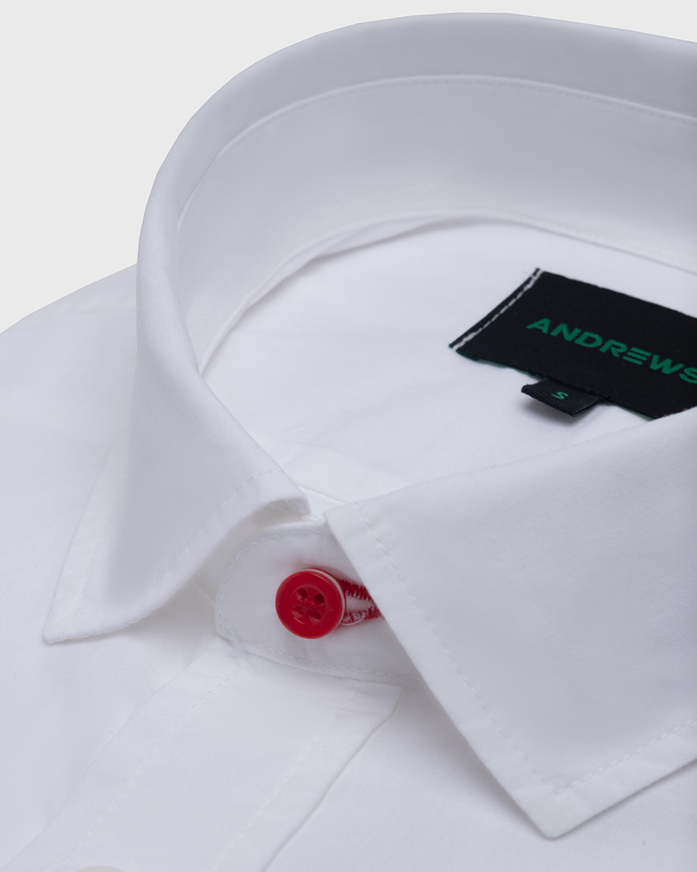 Camisa Casual Garment Dye - Puño simple 2 botones blanco