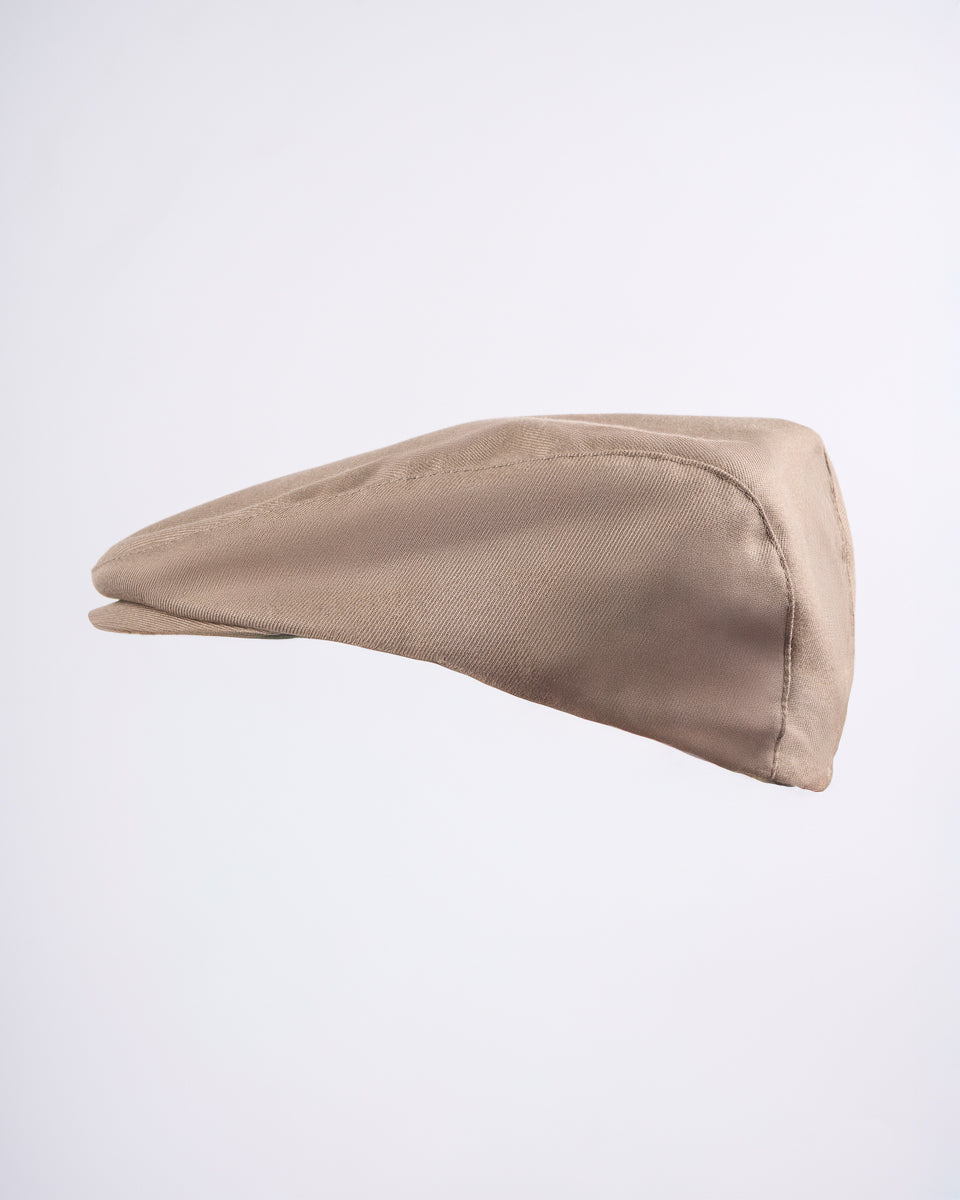 Boina de Algodón - Beige Con Forro Interno