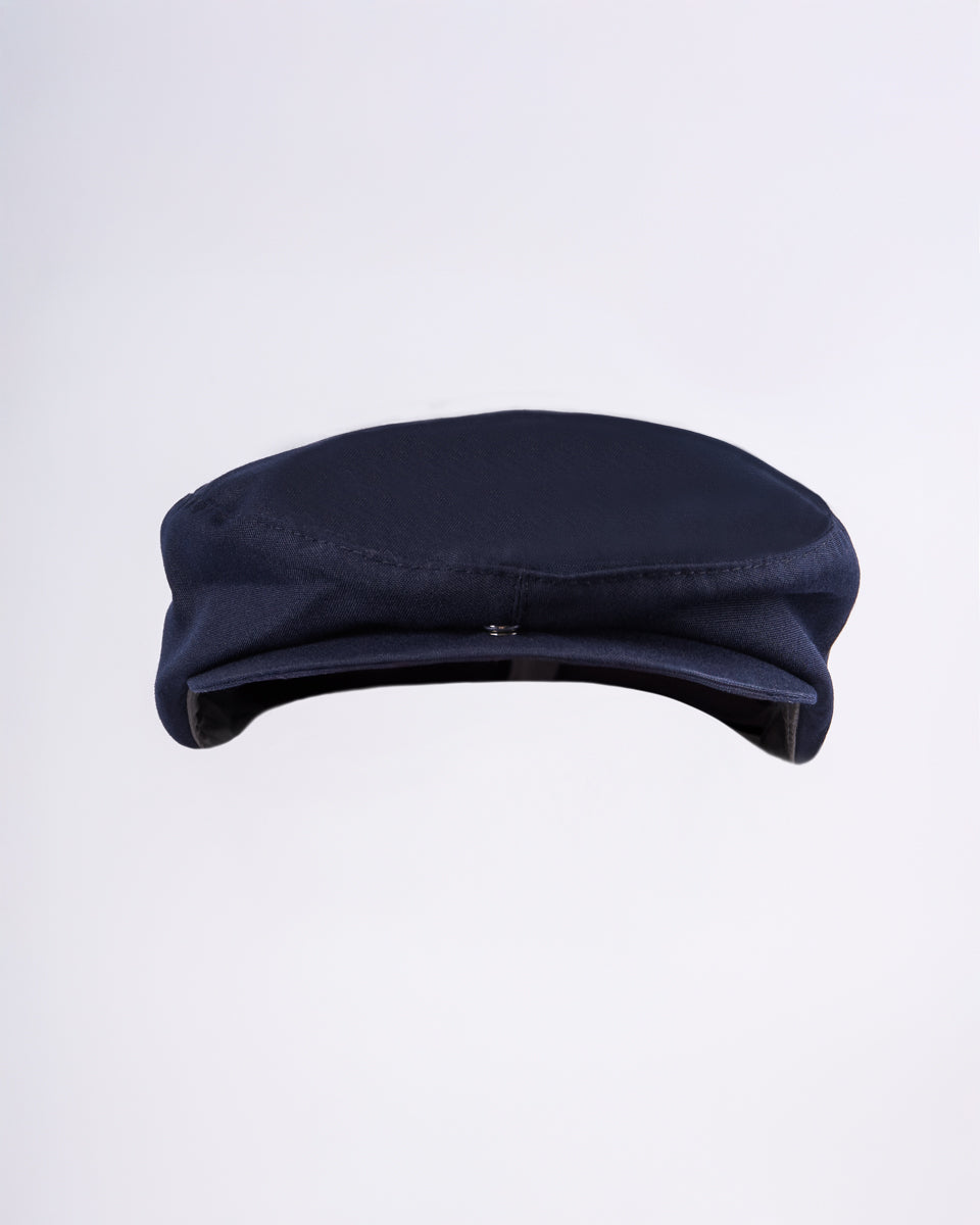 Cotton Beret - Blue