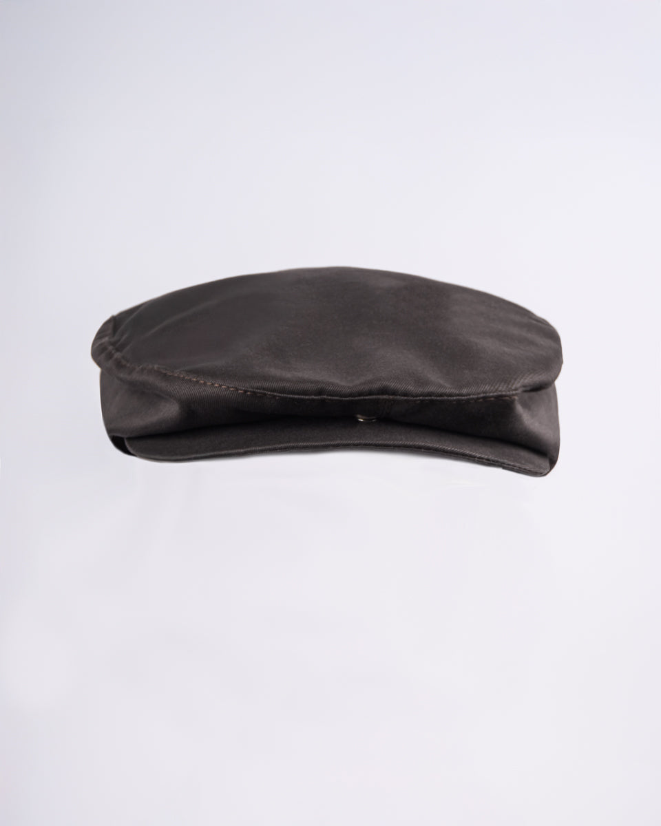 Cotton Beret - Brown