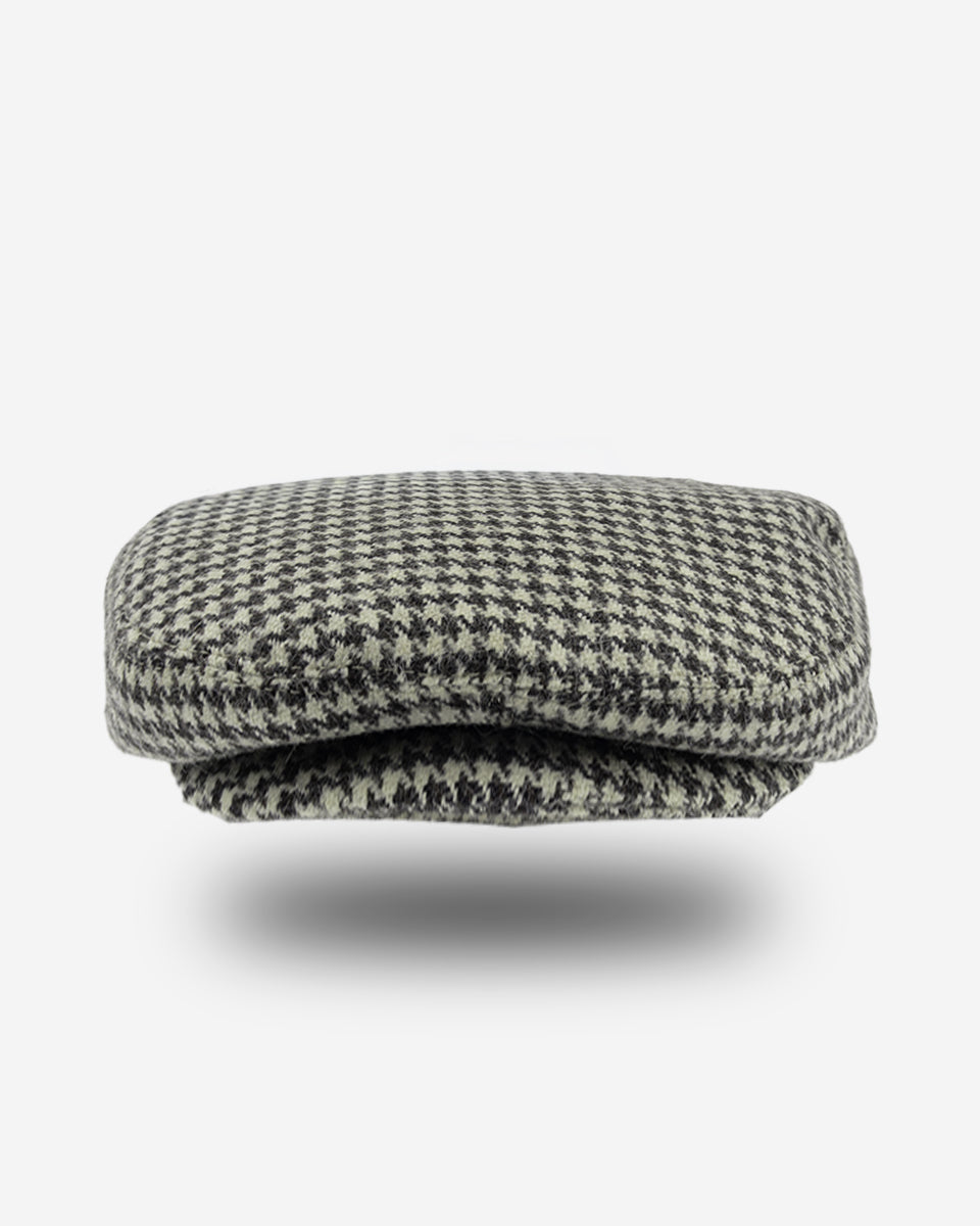 Boina de Lana para Hombre - Diseño Pata de Gallo