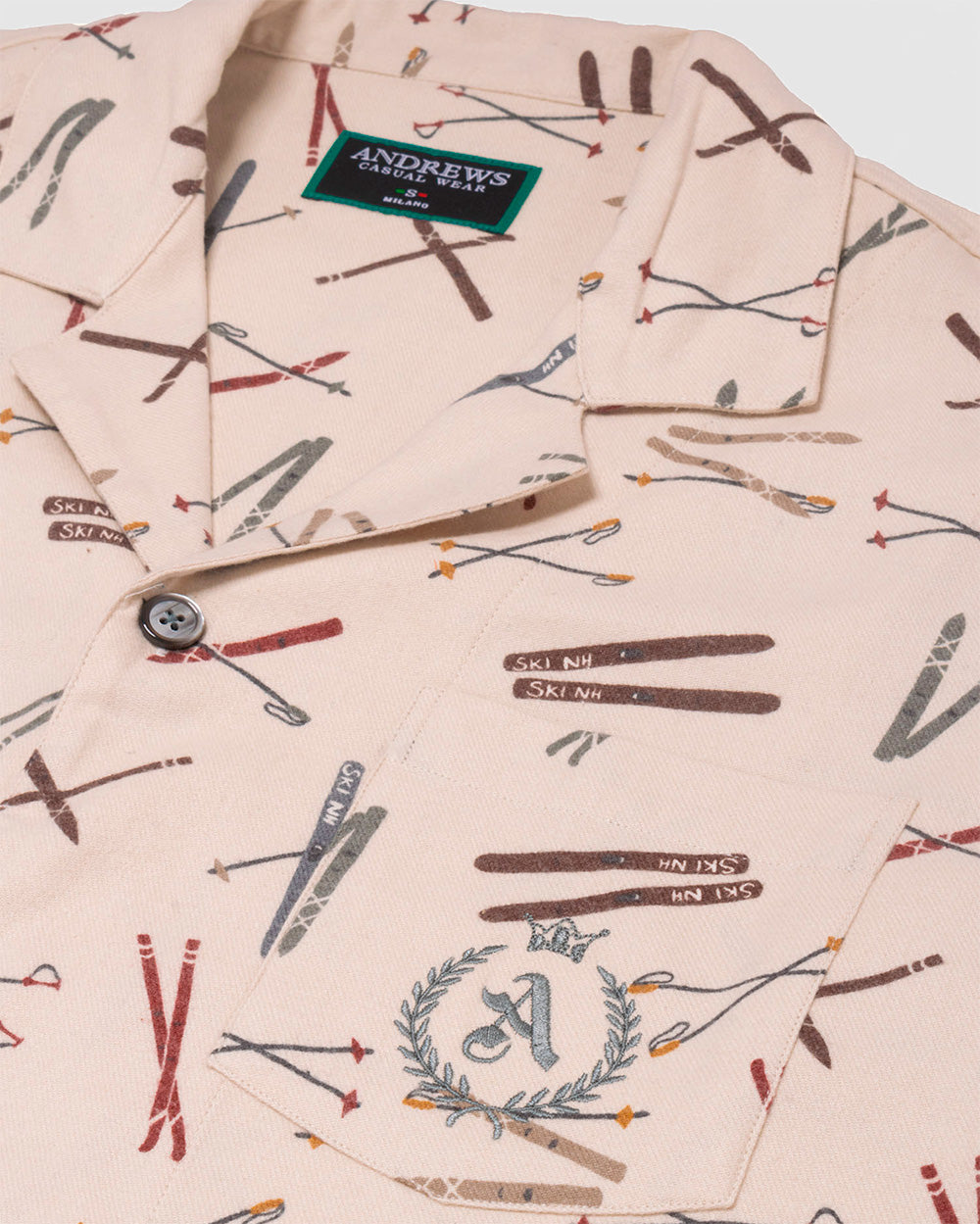 Pijama De Algodon Pima Para Hombre Color Beige