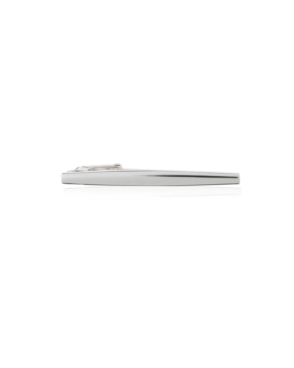 Silver Tie Clip with Pure Style Design