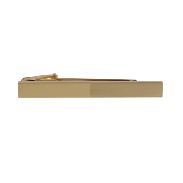 Pasador de corbata Dorado dos texturas
