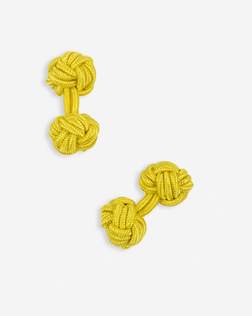 Gemelos de Seda - Amarillo