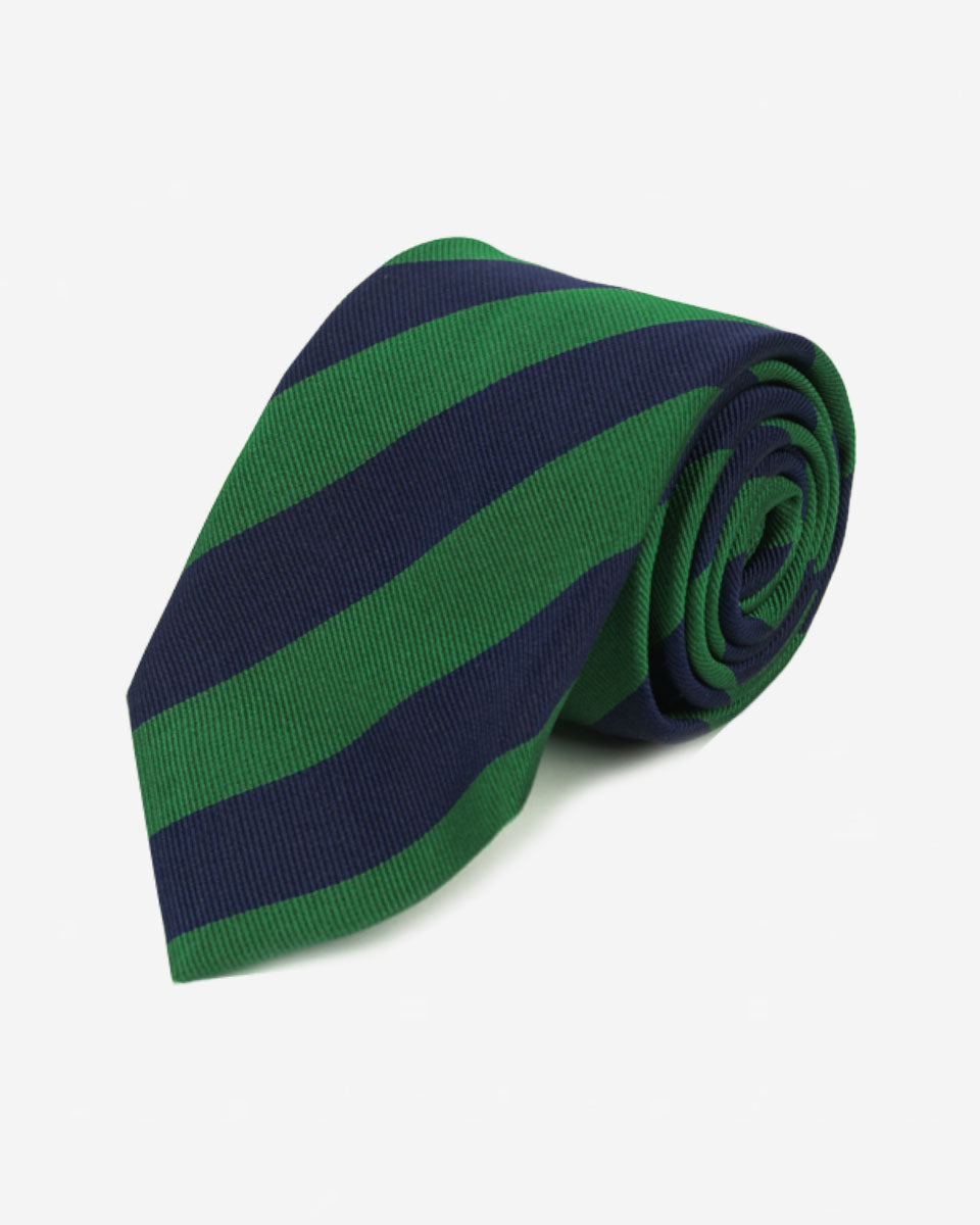 Corbata Pari Pari Azul Verde