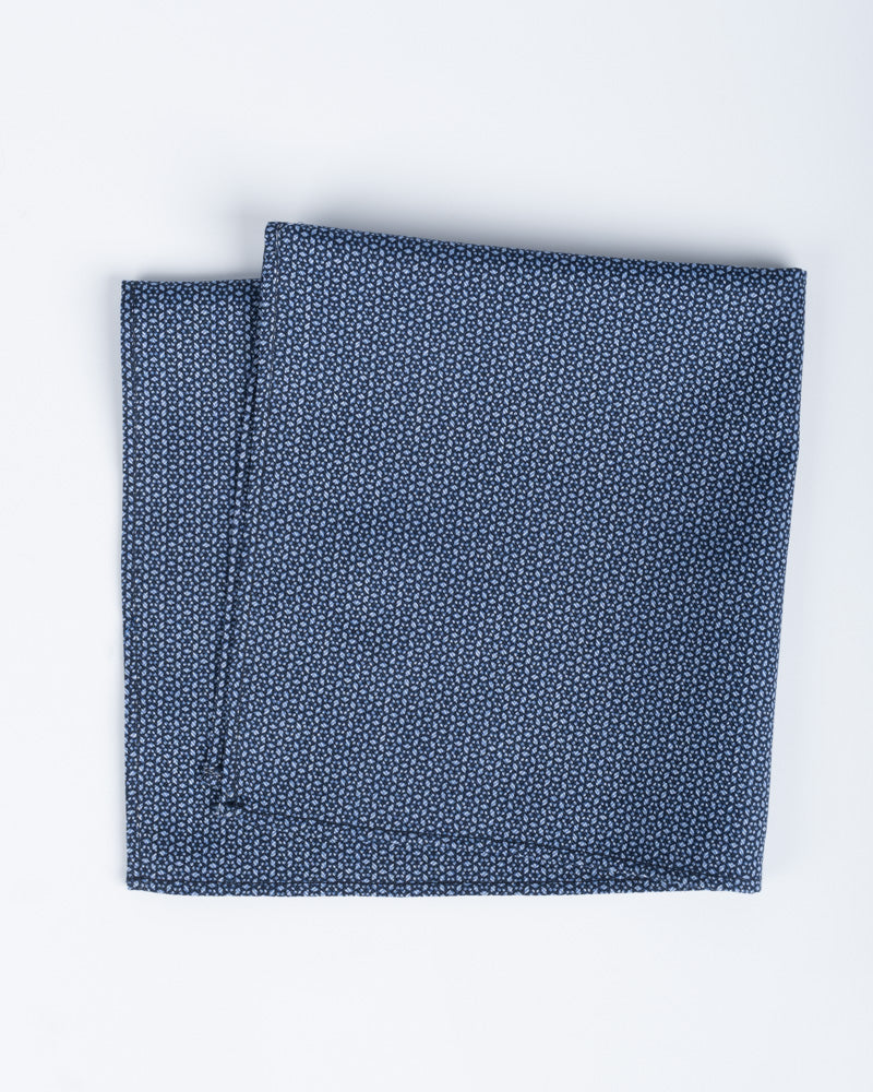 Pañuelo de Algodón - Azul con diseño de estrellas