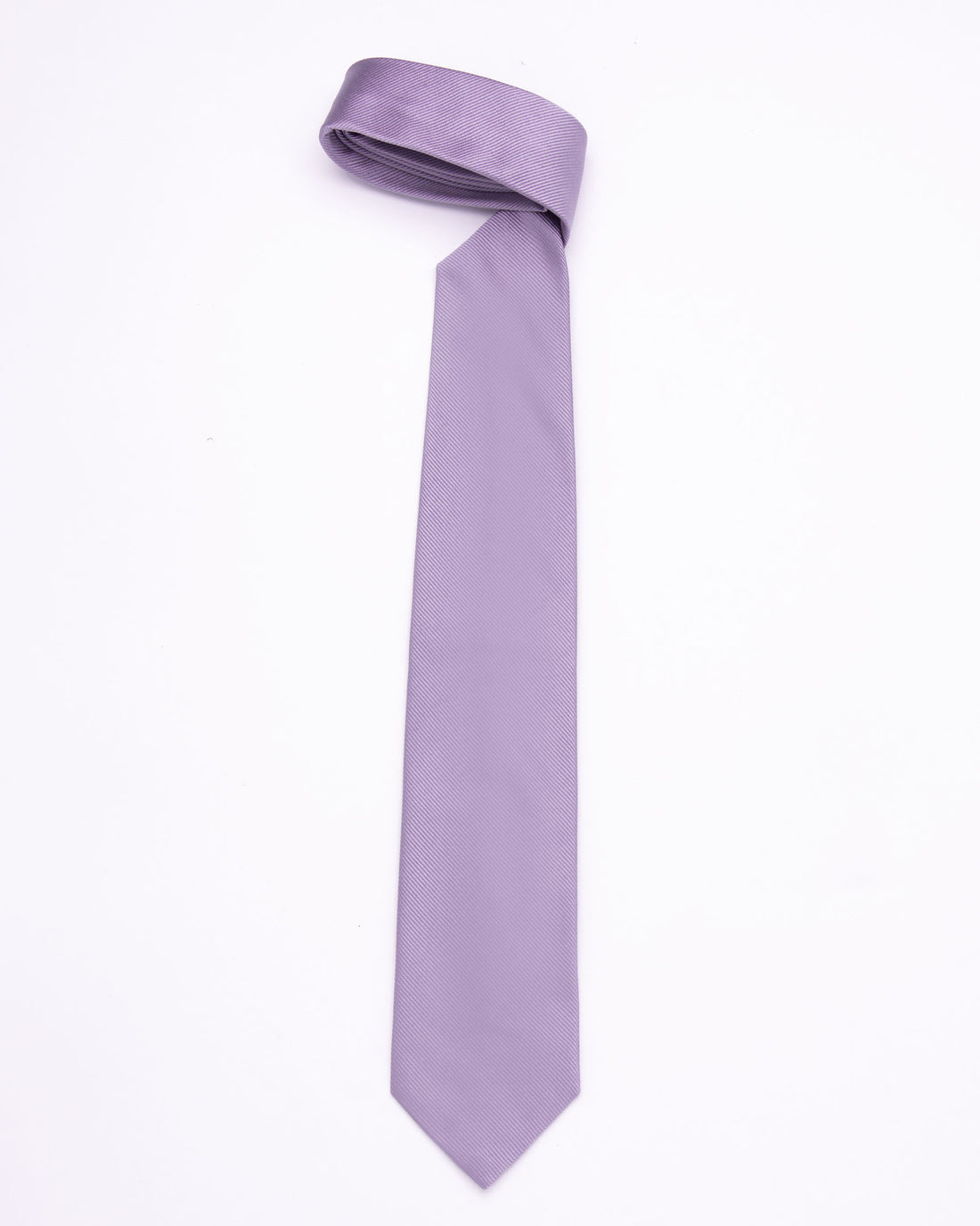 CORBATA LAVANDA SOLIDO LINEAS LABRADAS