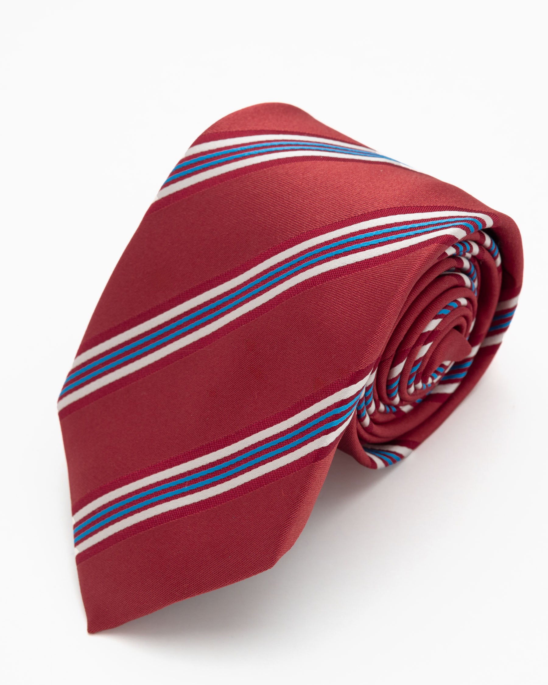 Red Background Tie