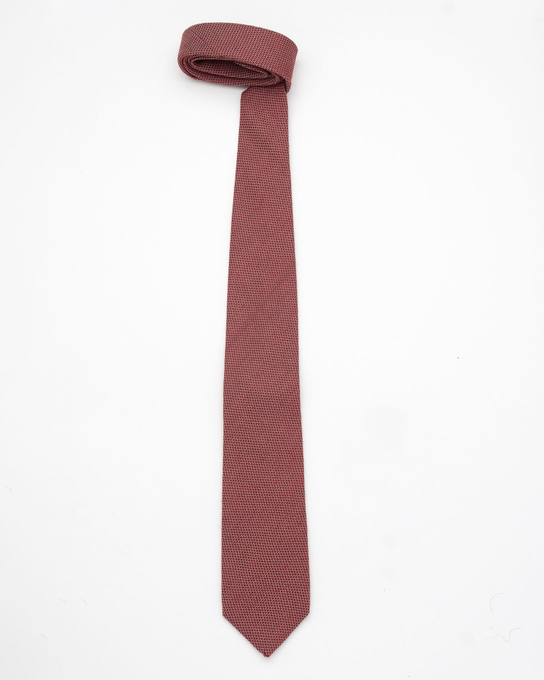 CORBATA GUINDA CON BASTONES DORADOS