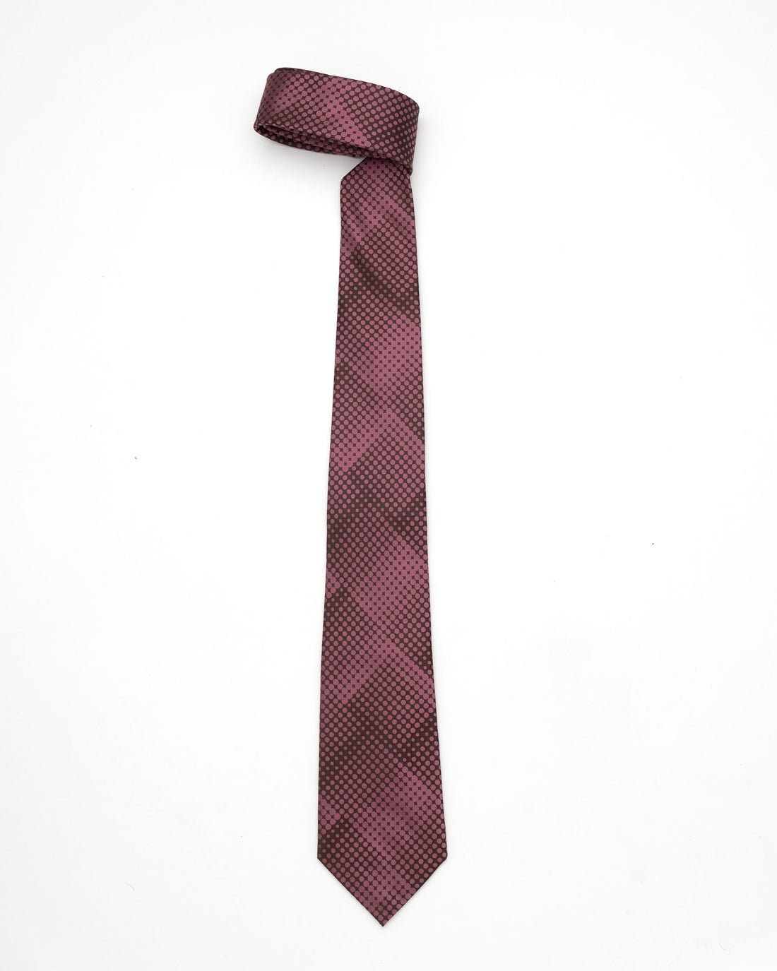 CORBATA VINO CON CIRCULOS A TONOS VINO CLARO