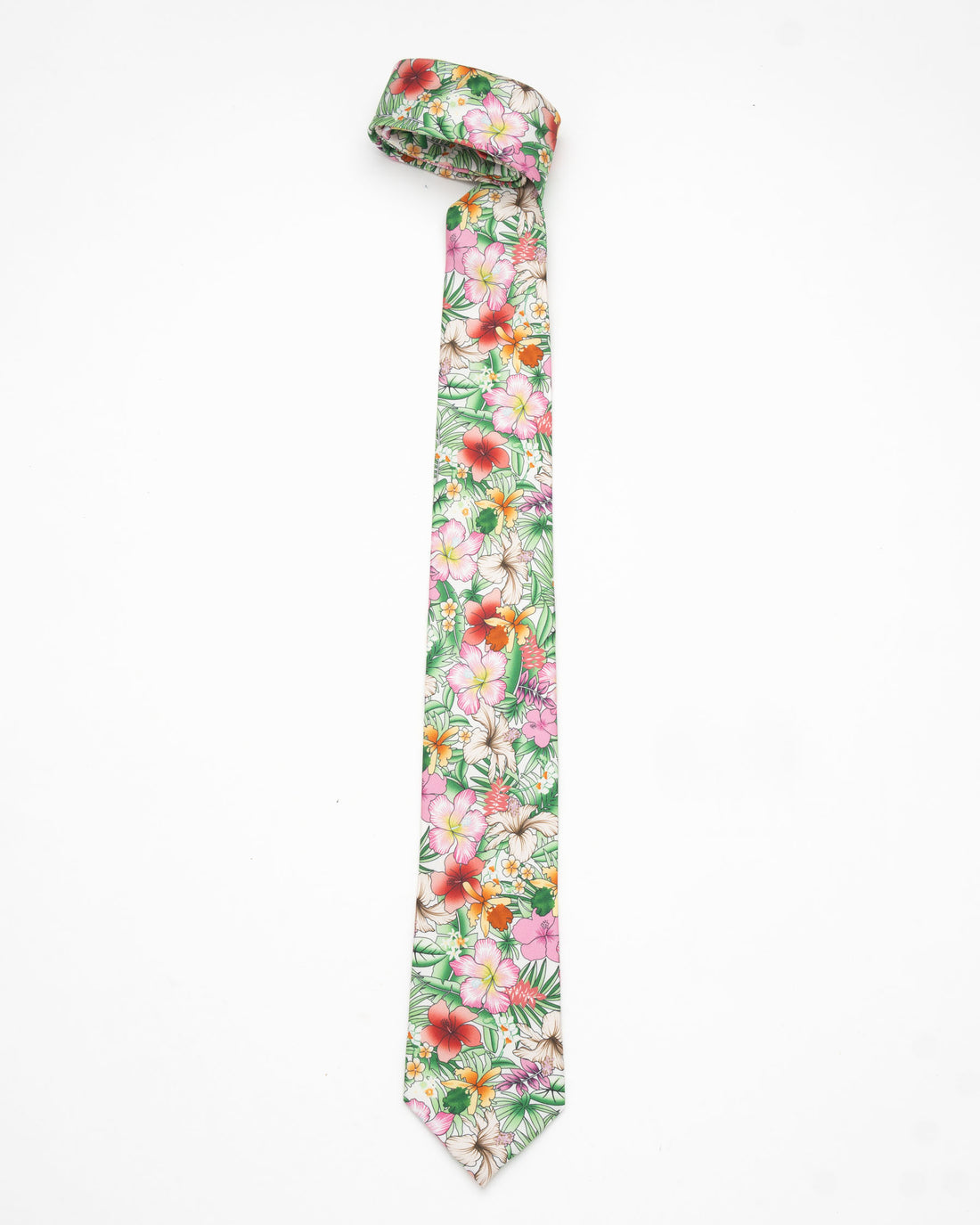 CORBATA FLORES MULTICOLORES