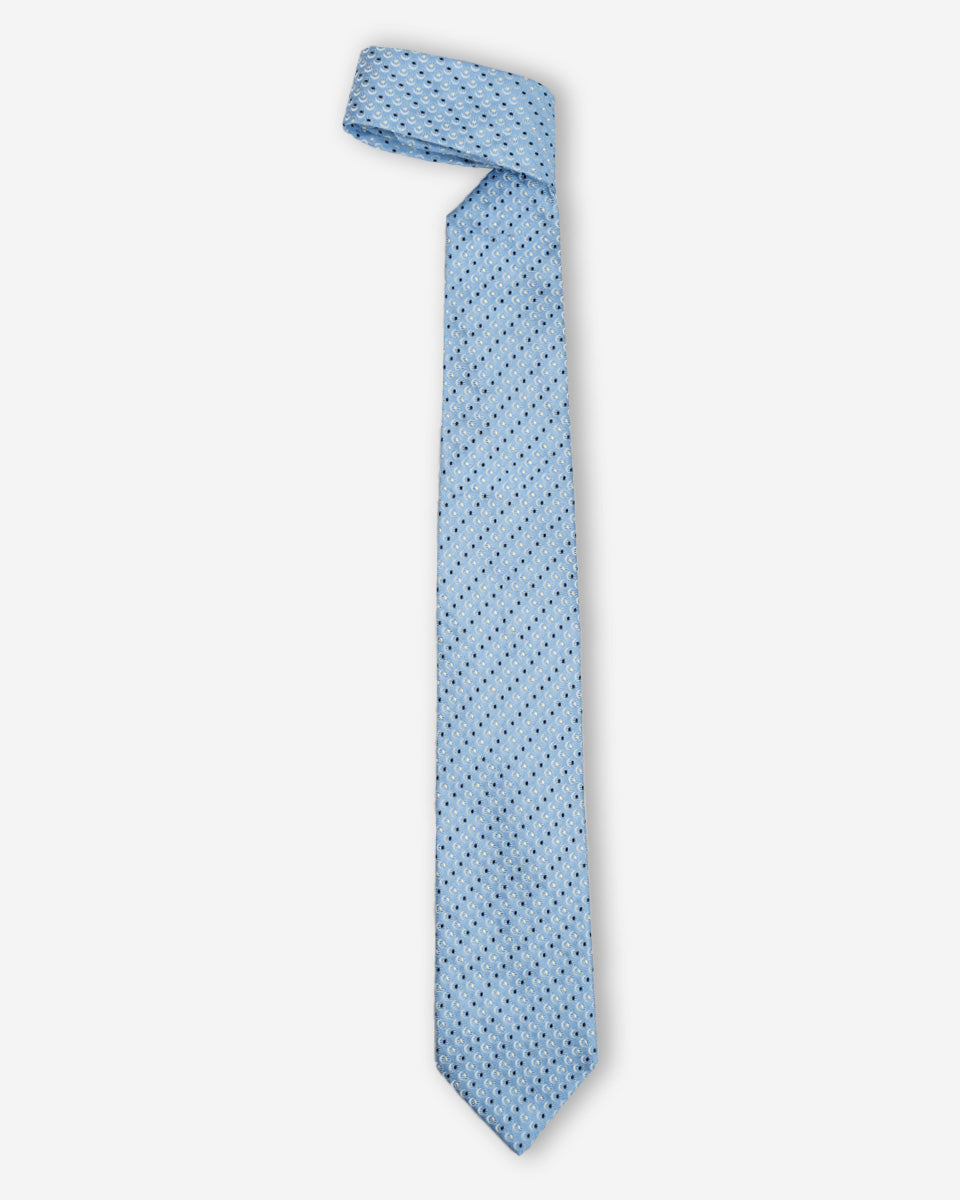 Red Background Tie