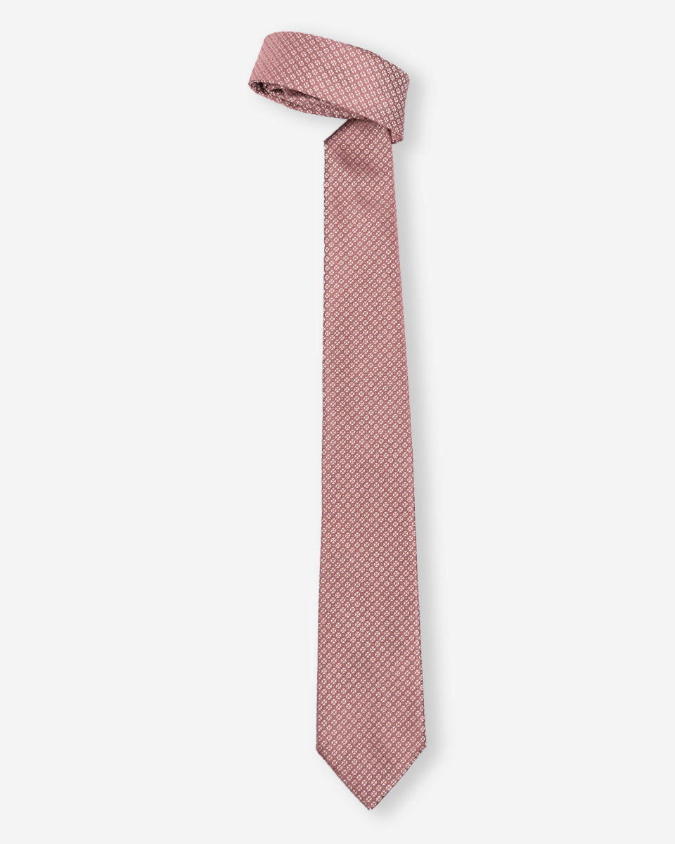 Red Background Tie