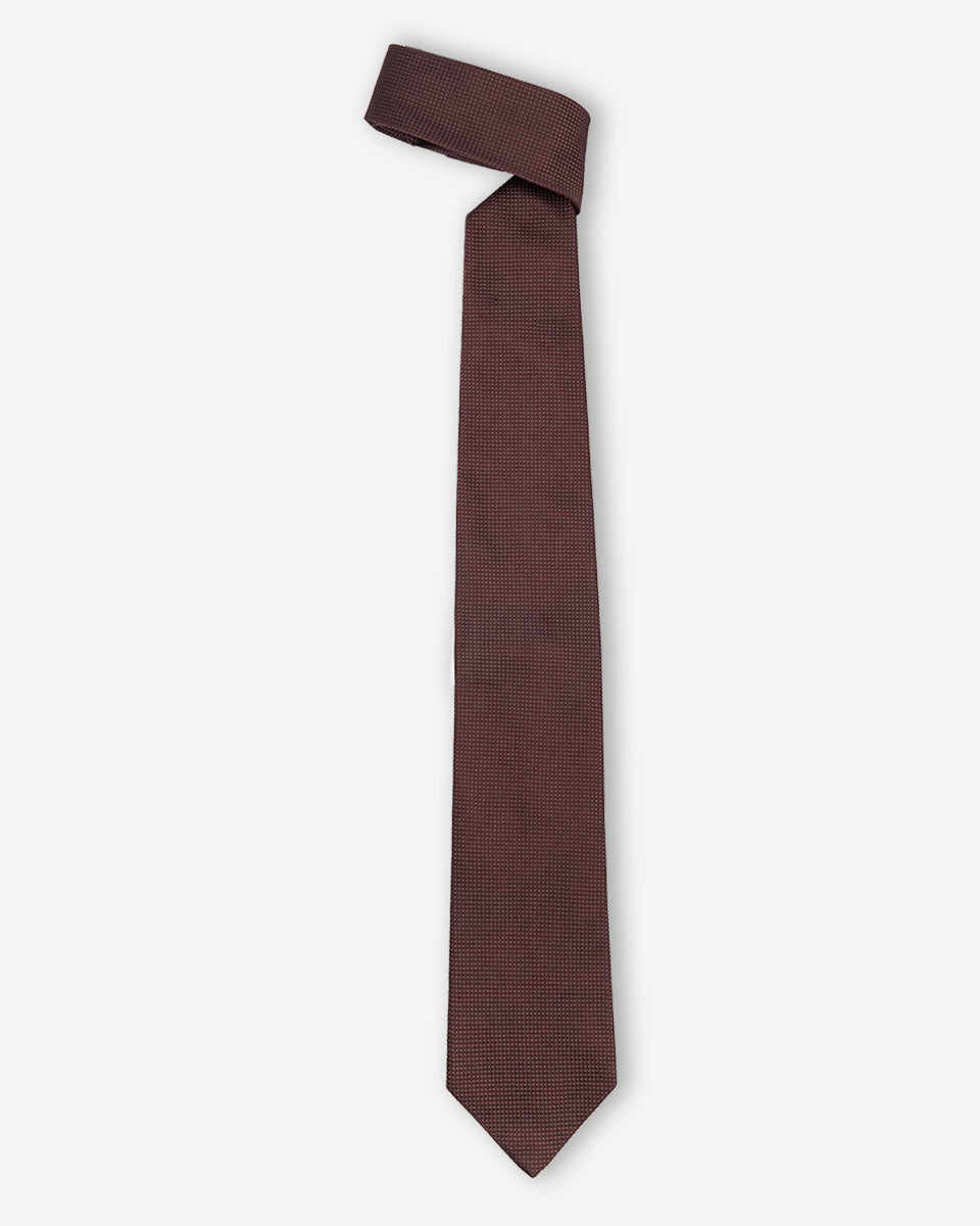 Red Background Tie