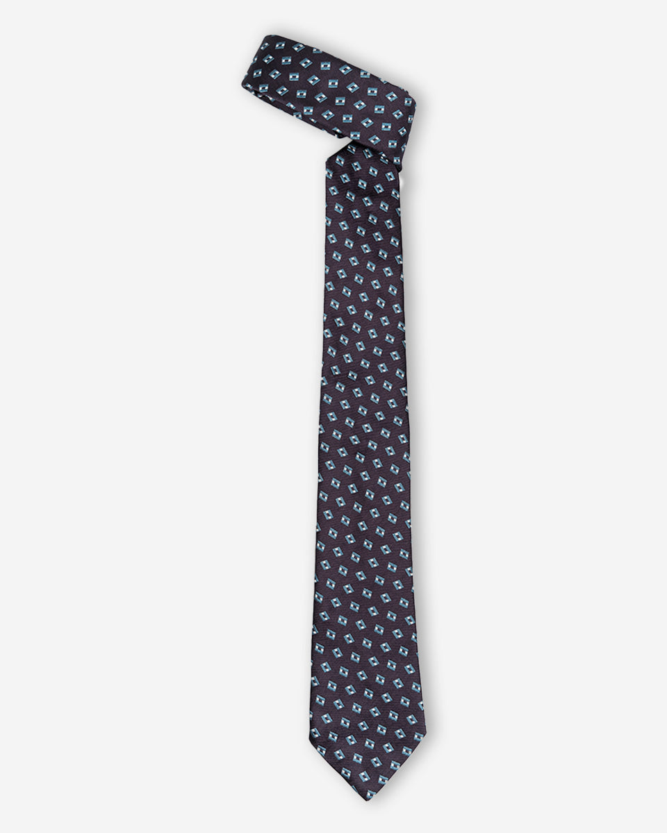 Red Background Tie