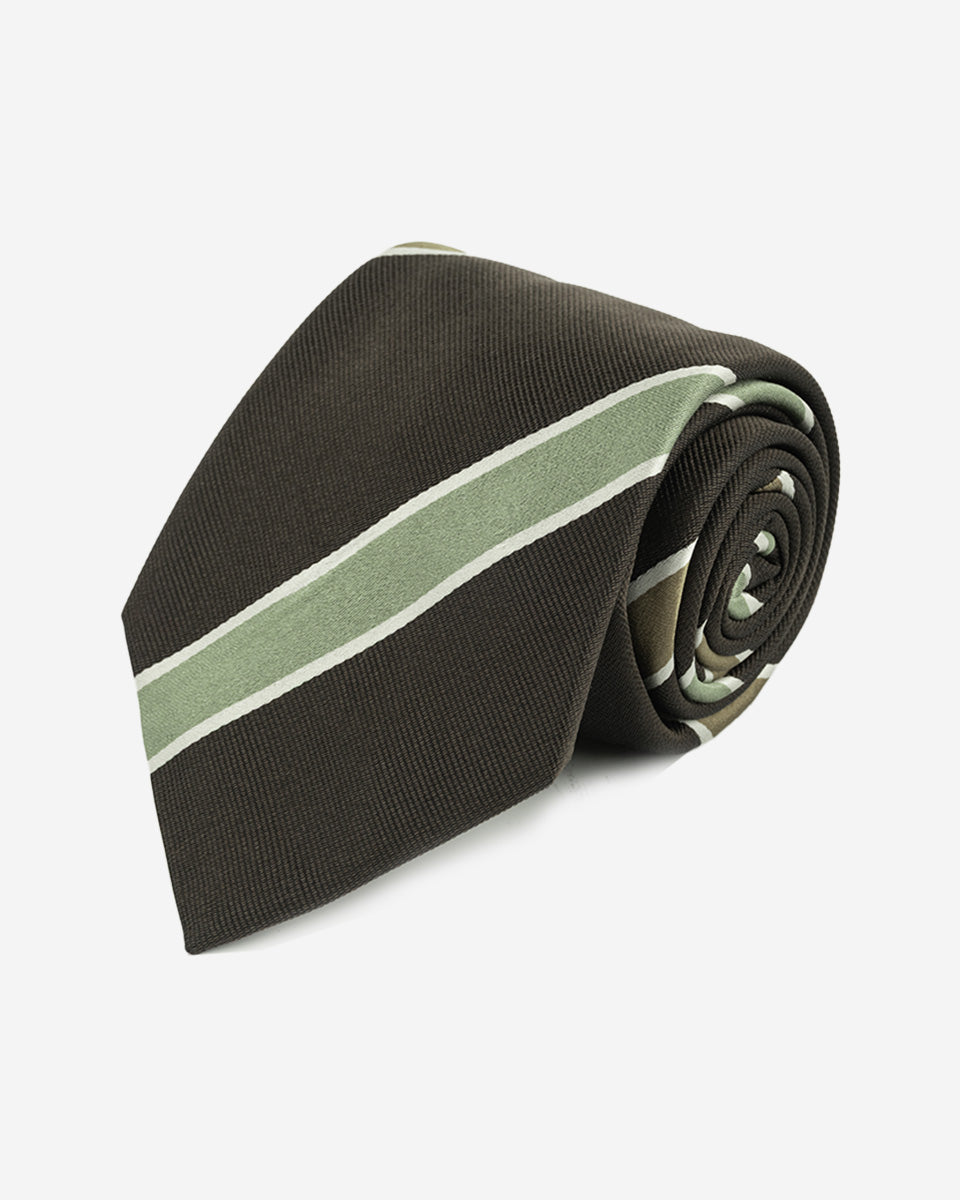 Red Background Tie
