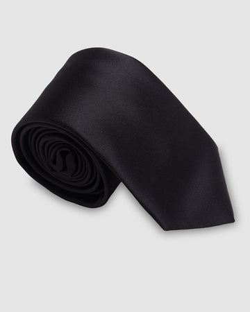 Corbata Negro Solido