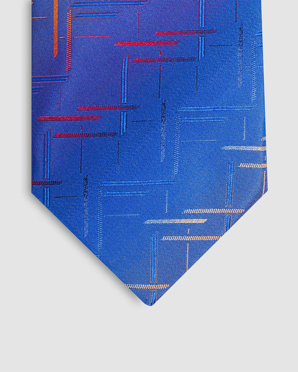 Corbata Fondo Azul Electrico